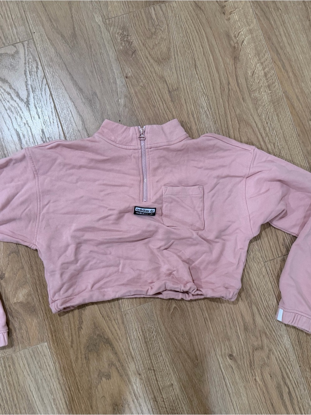adidas Light Pink Crewneck Sweatshirt